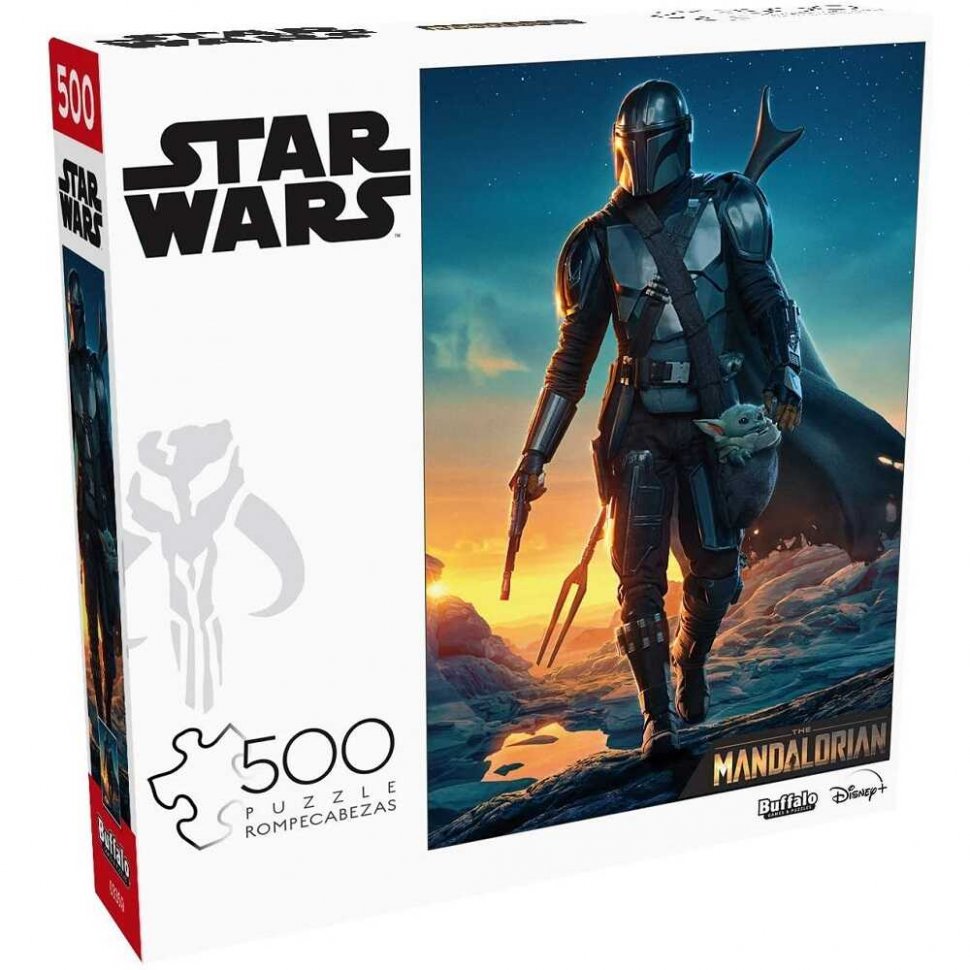 Star Wars The Mandalorian This is The Way Baby Yoda 500 Pcs Puzzle Buffalo NEW 