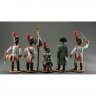 Napoleon With Soldiers 1812 V.2 Set Of 5 Figures