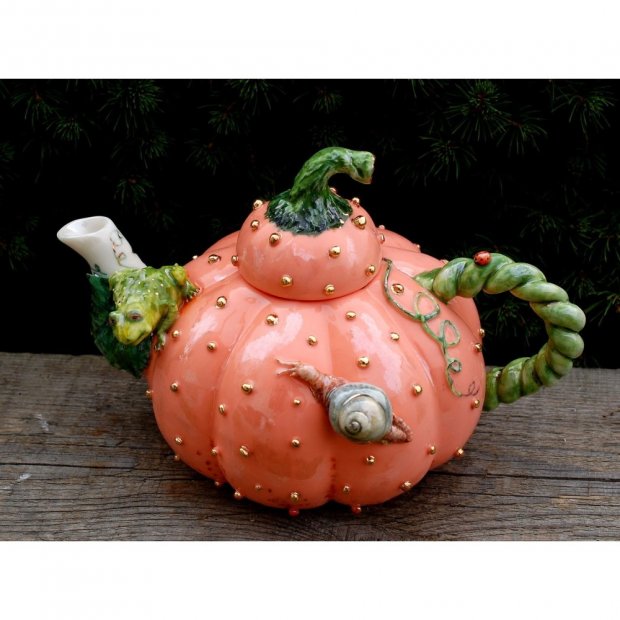 Pumpkin Teapot