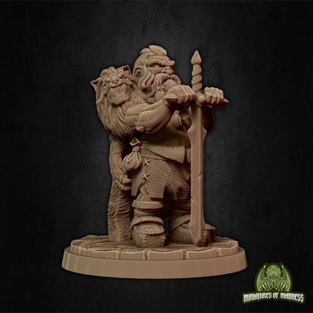 Bangdog Dear Figure (Unpainted)