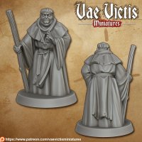 Wise Monk Figure (Unpainted)