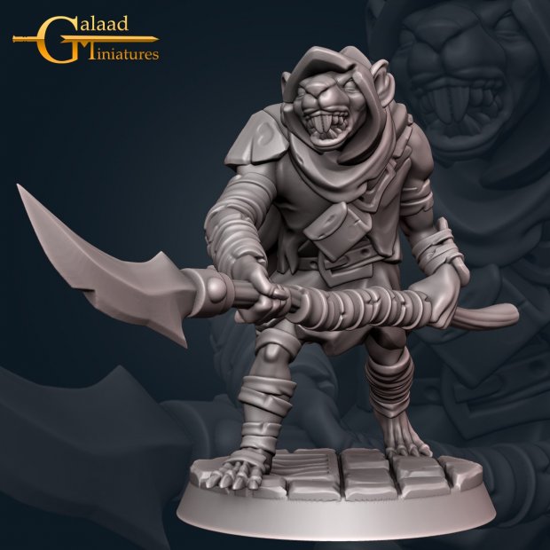 Skaven 4 Figure (Unpainted)