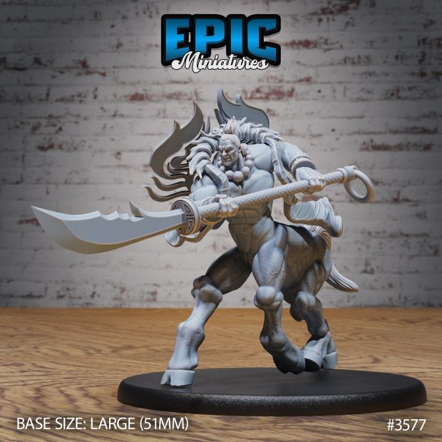 Divine Centaur Figure (Unpainted)