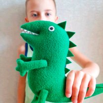 Peppa Pig - Mr. Dinosaur Plush Toy