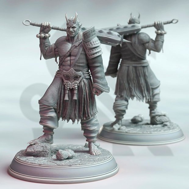 Oni a Bully Figure (Unpainted)