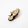 Embroidered Bee Brooch