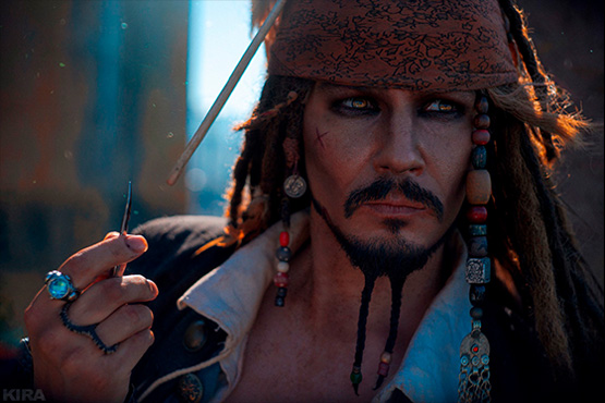 [Cosplay] Captain Jack Sparrow (Pirates of the Caribbean) by Mikle Muraki
