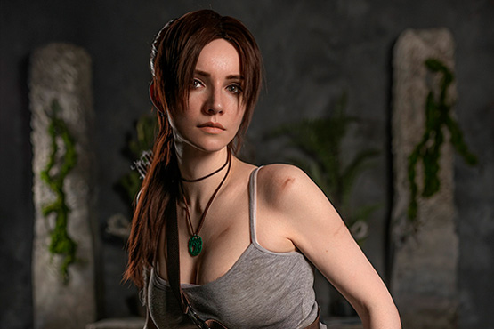 [Cosplay] Lara Croft (Tomb Raider) by Blosmere #Inspired