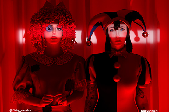 [Cosplay] Ragatha & Pomni (The Amazing Digital Circus) by Fishy & Myshmari #Inspired