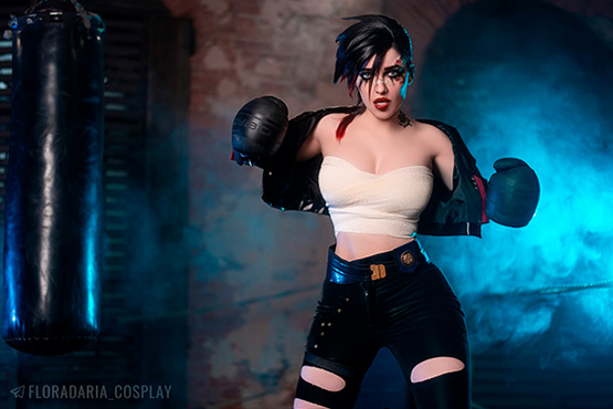 [Cosplay] Vi (Arcane) by Floradaria #Inspired
