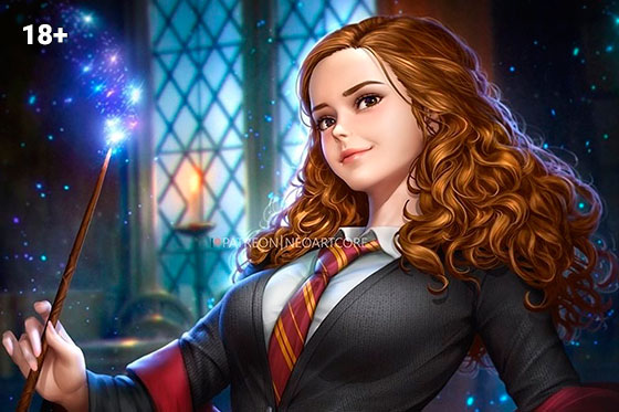 [Art] Hermione Granger (Harry Potter) by NeoArtCore (NSFW)