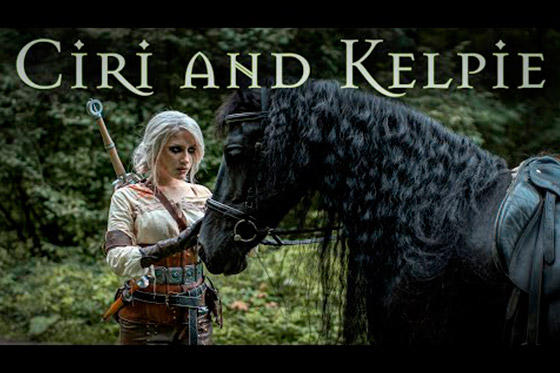 [Cosplay Video] Ciri and Kelpie (The Witcher 3) by Narga
