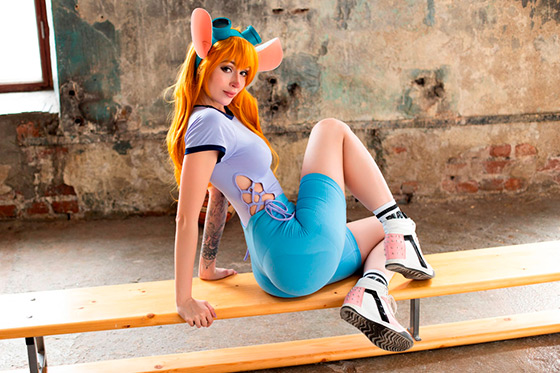 [Cosplay] Gadget (Chip and Dale) by Himera (NSFW)