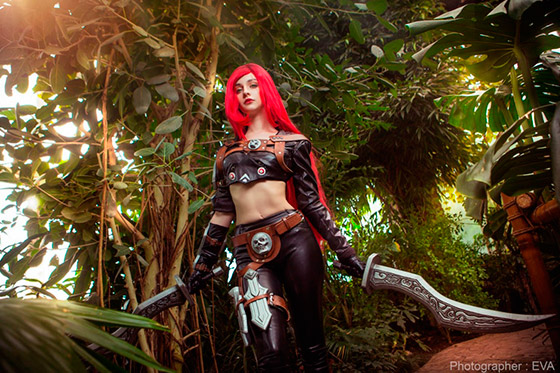 [Cosplay] Katarina (League of Legends) by Daria Hime