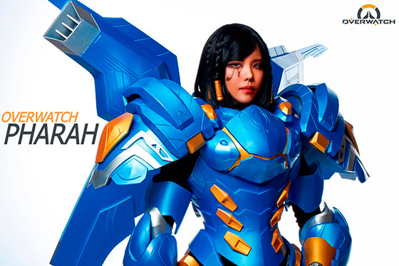[Cosplay] Pharah (Overwatch) by OZ Cosplay #Inspired