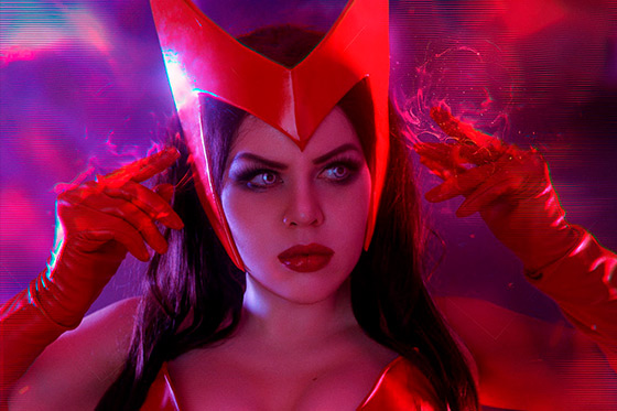[Cosplay] Scarlet Witch (Marvel) by Alice (NSFW)