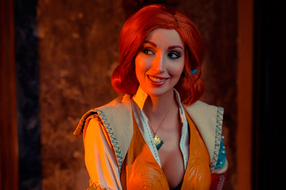 [Cosplay] Triss (The Witcher 3) by Himera (NSFW)