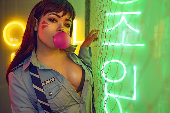 [Cosplay] D.Va (Overwatch) by VICRERIN #Inspired