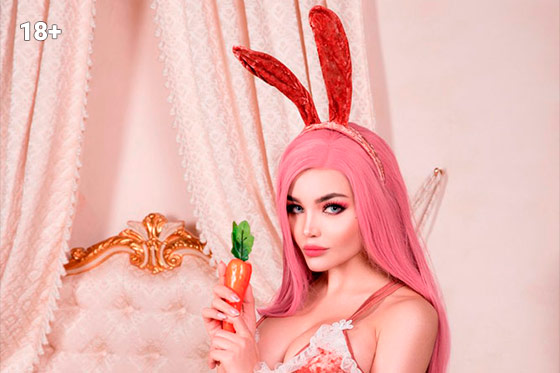 Russian Cosplay: Bunny by Kalinka Fox (NSFW)
