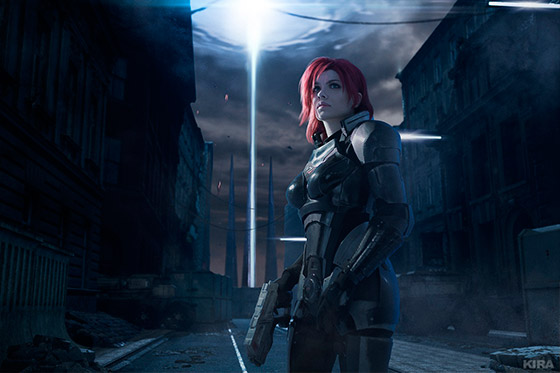 Russian Cosplay: Jane Shepard (Mass Effect 3) by Catarina