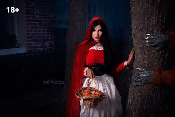 [Cosplay] Red Riding Hood by Kalinka Fox (NSFW)