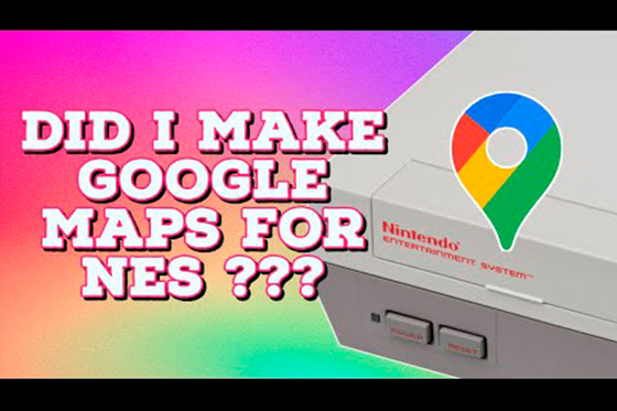 [Fun Video] Google Maps 8-bit for NES