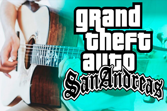[Music Video] GTA San Andreas Fingerstyle Guitar Cover