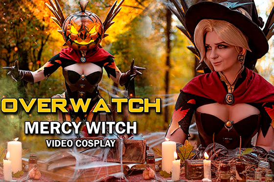 [Cosplay Video] Halloween Mercy Witch (Overwatch) by AGflower