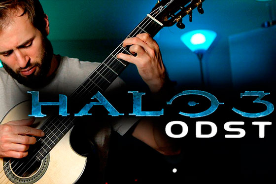 [Music Video] HALO 3 ODST on guitar - Rain (Deference for Darkness)
