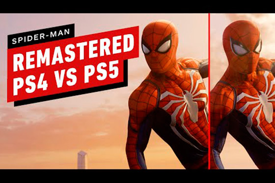 [Fun Video] Marvel's Spider-Man Remastered: PS4 Pro vs PS5 Graphics Comparison