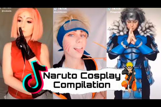 [Fun TikTok Video] Naruto Cosplay Compilation