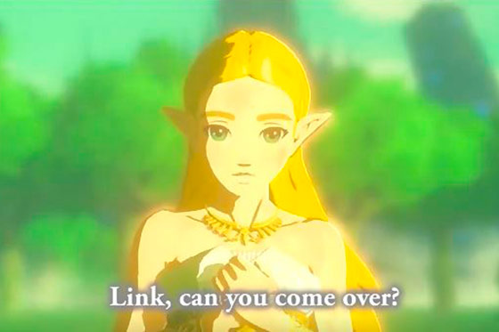 [Fun Video] Link, can you come over? No parents (The Legend of Zelda)